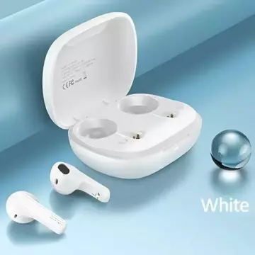  Słuchawki Bluetooth 5.0 USAMSTWS SM series bezprzewodowe biały/white BHUSM01 (US-SM001)