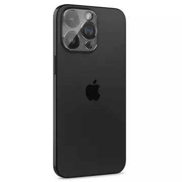 2 x Osłona Aparatu Spigen Optik.TR ”Ez Fit” Camera Protector do iPhone 14 Pro / Pro Max / 15 Pro / Pro Max Crystal Clear