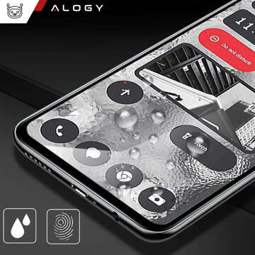 2x Szkło hartowane 9H do Nothing Phone 2 ochronne na ekran Alogy PRO+ Screen Protector