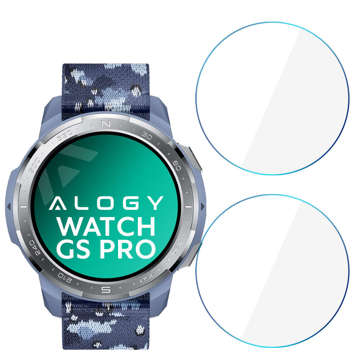 2x Szkło hartowane Alogy na ekran 9H do Huawei / Honor Watch GS Pro