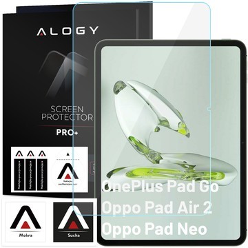 2x Szkło hartowane do OnePlus Pad Go/Oppo Pad Air 2/Oppo Pad Neo 11.4" ochronne szkiełko na ekran 9H Alogy Pro+