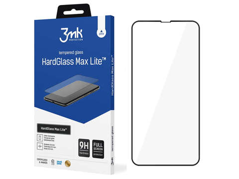 3mk Szkło hartowane HardGlass Max Lite do Apple iPhone 13 Black