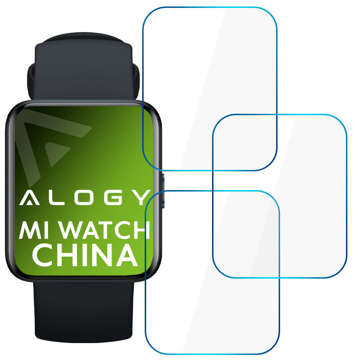 3x Folia hydrożelowa Alogy Hydrogel do Xiaomi Mi Watch China