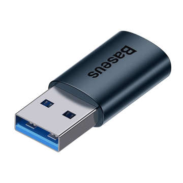 Adapter przejściówka Baseus Ingenuity OTG USB 3.1 do USB-C Typ C Czarny