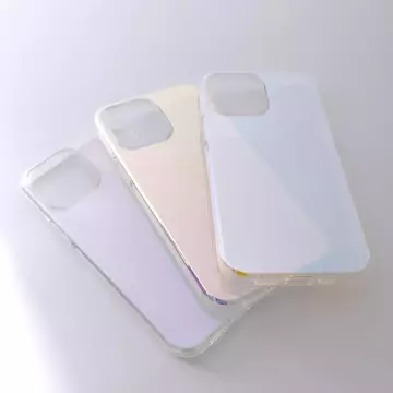 Aurora Case etui do iPhone 12 żelowy neonowy pokrowiec złoty