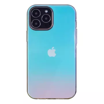 Aurora Case etui do iPhone 13 Pro żelowy opalizujący pokrowiec niebieski