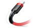 Baseus Kabel Cafule 2x USB-C QC 3A 1m PD red