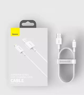 Baseus Superior kabel USB - Lightning 2,4 A 1 m czarny (CALYS-A01)