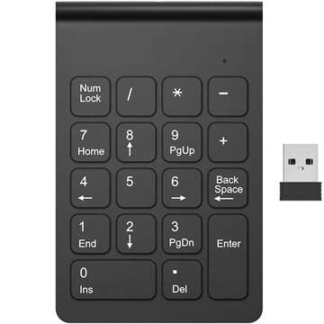 Bezprzewodowa Klawiatura Numeryczna USB do laptopa PC Alogy Wireless KeyPad