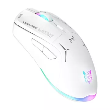 Bezprzewodowa Mysz Gamingowa Onikuma CW917 RGB 4800 DPI Biała