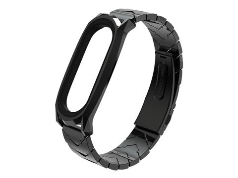 Bransoletka V-Style GT band Mijobs do Xiaomi Mi Band 3/4 czarna