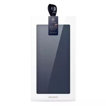 Dux Ducis Skin Pro etui do Xiaomi Redmi Note 12 Pro / Poco X5 Pro 5G pokrowiec z klapką portfel na kartę podstawka niebieskie