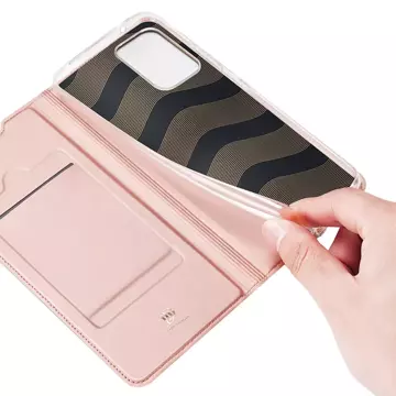 Dux Ducis Skin Pro kabura etui pokrowiec z klapką Samsung Galaxy A73 różowy