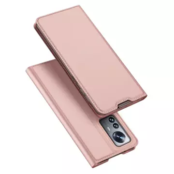 Dux Ducis Skin Pro kabura etui pokrowiec z klapką Xiaomi 12 Pro różowy