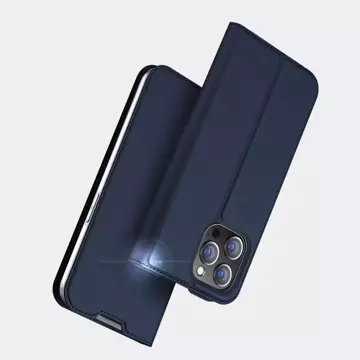 Dux Ducis Skin Pro kabura etui pokrowiec z klapką iPhone 14 Pro Max złoty