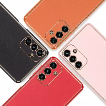 Dux Ducis Yolo eleganckie etui pokrowiec ze skóry ekologicznej Samsung Galaxy A13 5G czarny