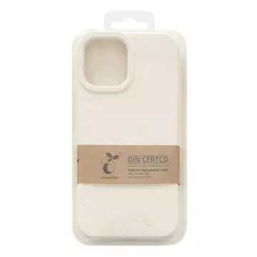 Eco Case etui do iPhone 12 silikonowy pokrowiec obudowa do telefonu biały