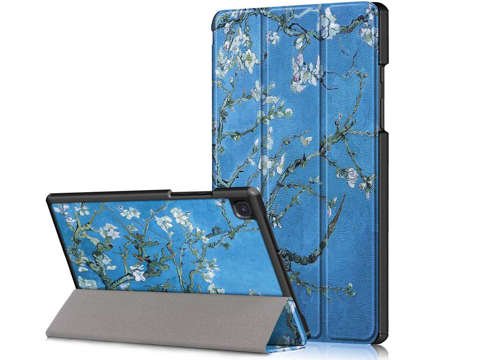 Etui Alogy Book Cover do Galaxy Tab Tab A7 10.4 2020/ 2022 T500/T505 Kwitnący migdałowiec