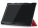 Etui Alogy Book Cover do Lenovo Tab M10 10.1 TB-X605 Czerwone + FOLIA + RYSIK