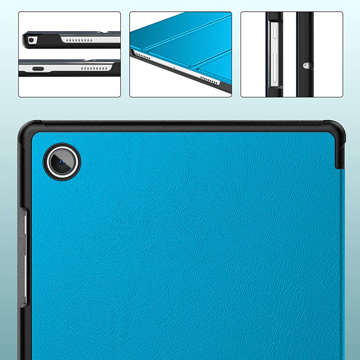 Etui Alogy Book Cover do Samsung Galaxy Tab A8 2021 SM-X200/SM-X205 Niebieski