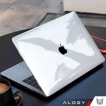 Etui Alogy Hard Case do Apple MacBook Air 13 2021 2020 M1 2019 2018 A2337 A2179 A1932 Przezroczyste