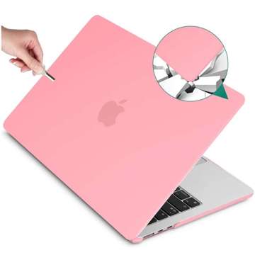 Etui Alogy Hard Case do Apple Macbook Air 13 2022 M2 Matowy Różowy