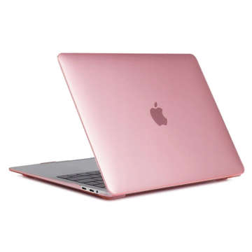 Etui Alogy Hard Case do Apple Macbook Pro 14 2021 A2442 Matowy Różowy