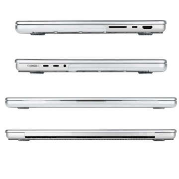 Etui Alogy Hard Case do Apple Macbook Pro 16 2021 A2485 Przezroczyste