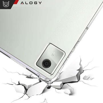 Etui Alogy Shockproof do Lenovo Tab K11E / M11 10.95" TB330FU / TB330XU / TB331FC obudowa pokrowiec Przezroczysty