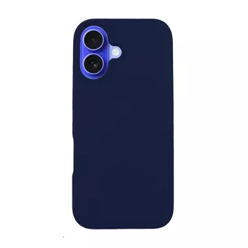 Etui Apple iPhone 16 Plus - 3mk Silicone Case Dark Navy