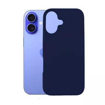 Etui Apple iPhone 16 Plus - 3mk Silicone Case Dark Navy