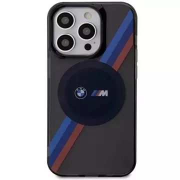 Etui BMW BMHMP14XHDTK do Apple iPhone 14 Pro Max 6,7" hardcase Tricolor Stripes MagSafe