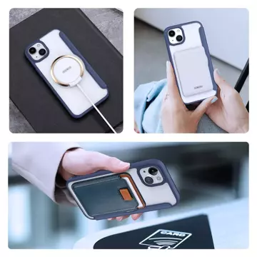 Etui Dux Ducis Skin X Pro do Apple iPhone 15 magnetyczny pokrowiec MagSafe z klapką - niebieski