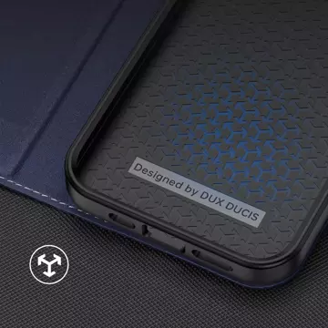 Etui Dux Ducis Skin X2 do iPhone 14 Pro Max pokrowiec z magnetyczną klapką niebieski