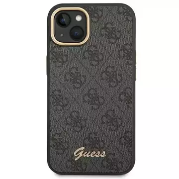 Etui Guess GUHCP14MHG4SHK do Apple iPhone 14 Plus 6,7" czarny/black hard case 4G Vintage Gold Logo