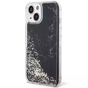 Etui Guess GUHCP14SLCSGSGK do iPhone 14 6.1" hardcase Liquid Glitter Marble