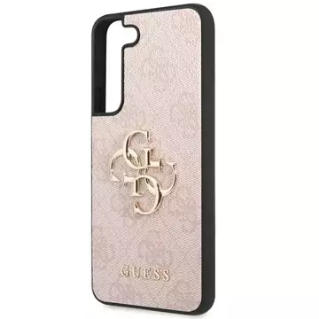 Etui Guess GUHCS23S4GMGPI do Samsung Galaxy S23 S911 różowy/pink hardcase 4G Big Metal Logo