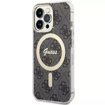 Etui Guess GUHMP13LH4STK do iPhone 13 Pro / 13 6.1" hardcase 4G MagSafe