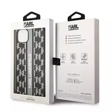 Etui Karl Lagerfeld KLHCP14MPGKLSKG do iPhone 14 Plus 6,7" hardcase Monogram Stripe