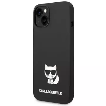 Etui Karl Lagerfeld KLHCP14MSLCTBK do iPhone 14 Plus 6,7" hardcase Silicone Choupette Body