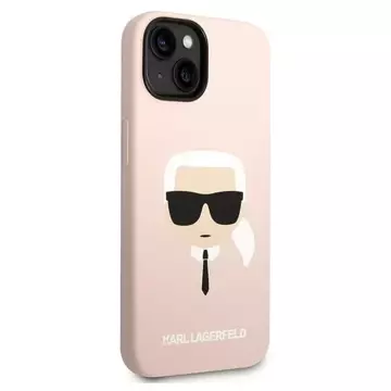 Etui Karl Lagerfeld KLHCP14MSLKHLP do iPhone 14 Plus 6,7" hardcase Silicone Karl`s Head