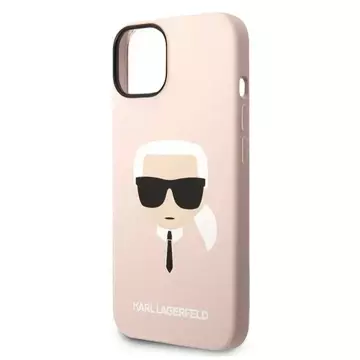 Etui Karl Lagerfeld KLHCP14MSLKHLP do iPhone 14 Plus 6,7" hardcase Silicone Karl`s Head