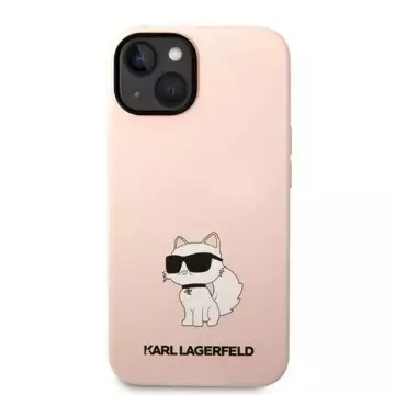 Etui Karl Lagerfeld KLHCP14MSNCHBCP do iPhone 14 Plus 6,7" hardcase Silicone Choupette