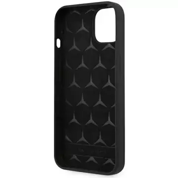 Etui Mercedes MEHCP13SSILBK do iPhone 13 mini 5,4" hardcase Silicone Line