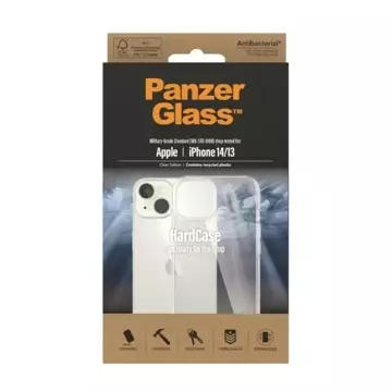 Etui PanzerGlass HardCase do iPhone 14 6,1" Antibacterial Military grade transparent 0401