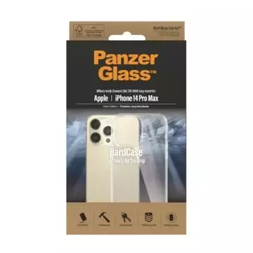 Etui PanzerGlass HardCase do iPhone 14 Pro Max 6,7" Antibacterial Military grade transparent 0404