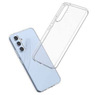 Etui Silikonowe ochronne TPU obudowa Alogy case do Samsung Galaxy A54 Przezroczyste + Szkło