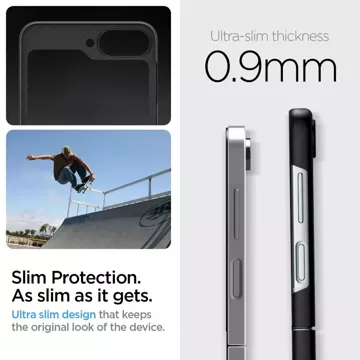 Etui Spigen AirSkin do Samsung Galaxy Z Flip 6 Aramid Black