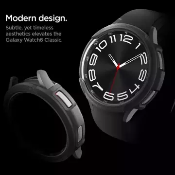 Etui Spigen Liquid Air do Samsung Galaxy Watch 6 Classic (43 mm) matte black