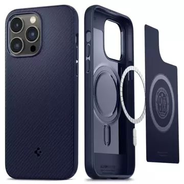 Etui Spigen Mag Armor do Apple iPhone 14 Pro Max Navy Blue